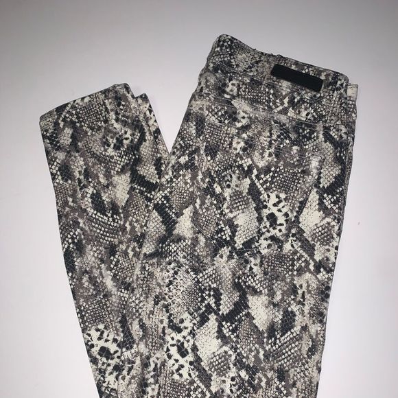SANCTUARY snake print ankle skinny  jeans - Picture 1 of 7